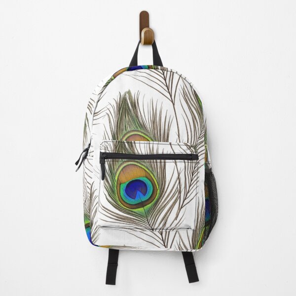 Item preview, "Emerald Majesty" Peacock Feather Seamless Pattern 2 designed and sold by MT-Hub | Art for Every Soul.