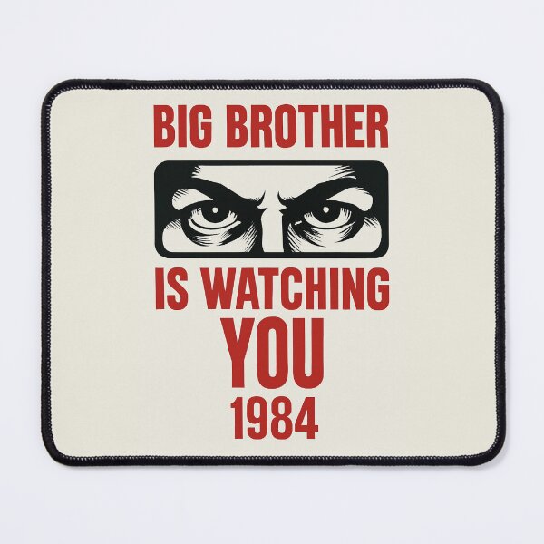 Item preview, BIG BROTHER IS WATCHING YOU 1984 designed and sold by TheWonkyEaselCo.
