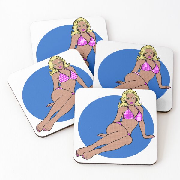Item preview, Pink Bikini Pinup designed and sold by SolefulStickers.