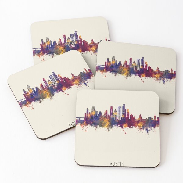 Item preview, Austin Texas Skyline designed and sold by ArtPrints.