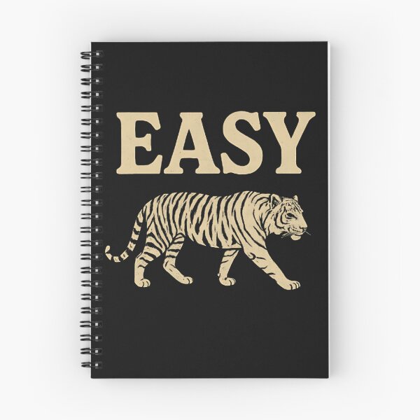 Item preview, EASY Tiger Vintage Retro Style T-Shirt Design designed and sold by The-Daily-Drape.