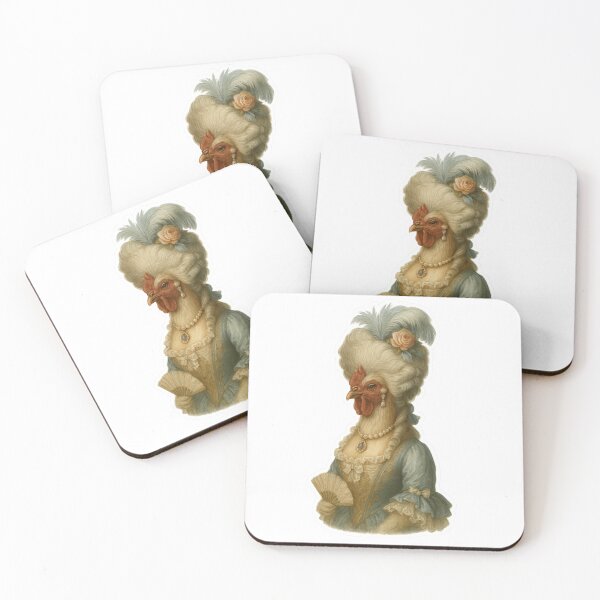 Item preview, Marie Antoinette Hen - Royal Chickens Collection designed and sold by Lavoretty.