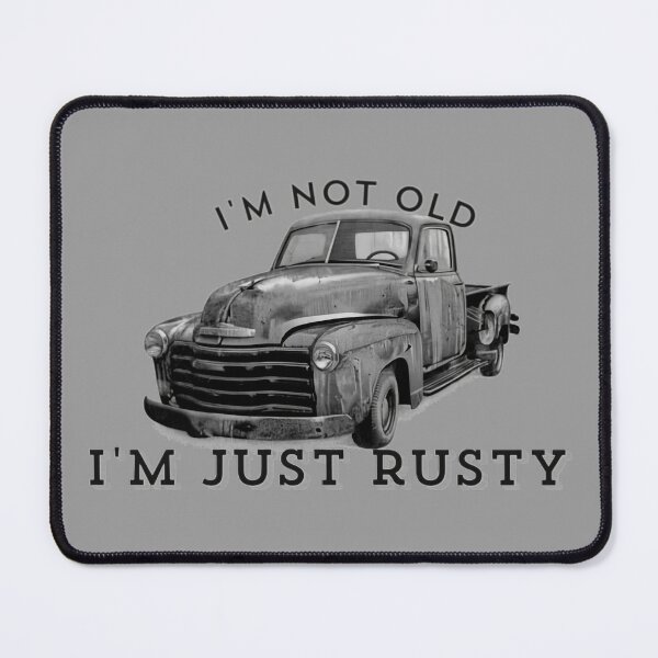 Item preview, I'm Not Old 50s Truck designed and sold by Cora Worthington Art.