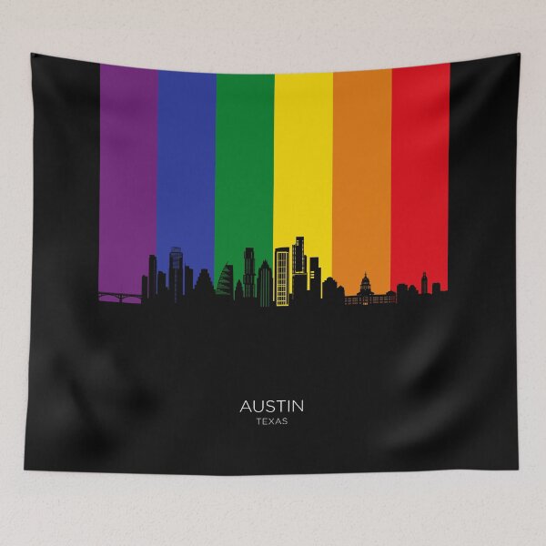 Item preview, Austin Texas Skyline designed and sold by ArtPrints.