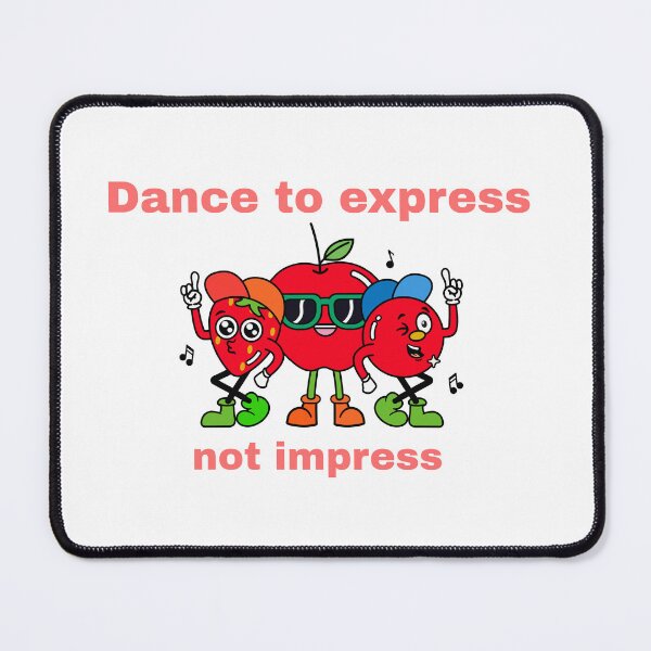 Item preview, This "Dance to Express, not to Impress" design is for the kid who loves to dance. designed and sold by toridesigns0807.