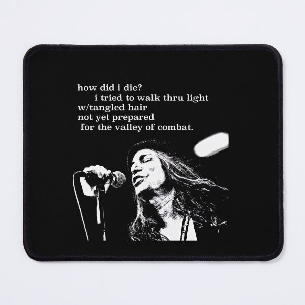 Item preview, Patti Smith Valley of Combat Quote Art designed and sold by DannyCFrancis.