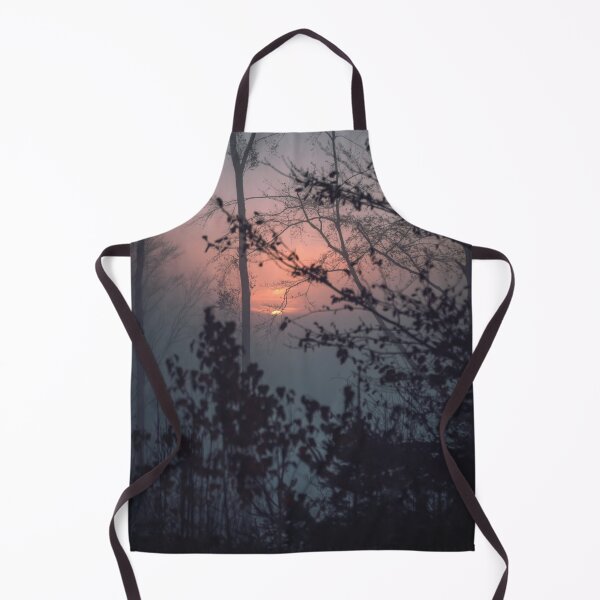 Item preview, Silhouetted trees rock shox rockshox stand sunset designed and sold by Tinafogg.
