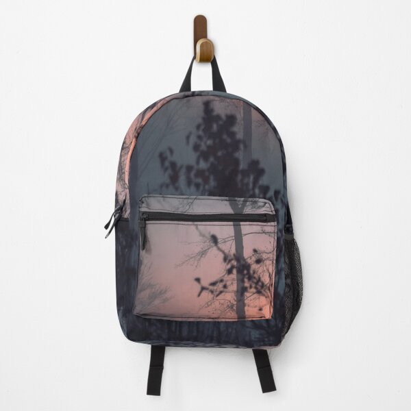 Item preview, Silhouetted trees rock shox rockshox stand sunset designed and sold by Tinafogg.