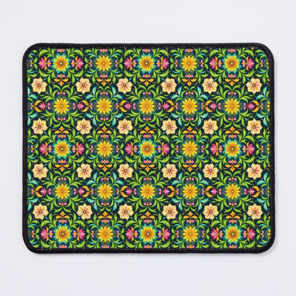 Item preview, Floral ornamental pattern in bright colors designed and sold by pASob-dESIGN.
