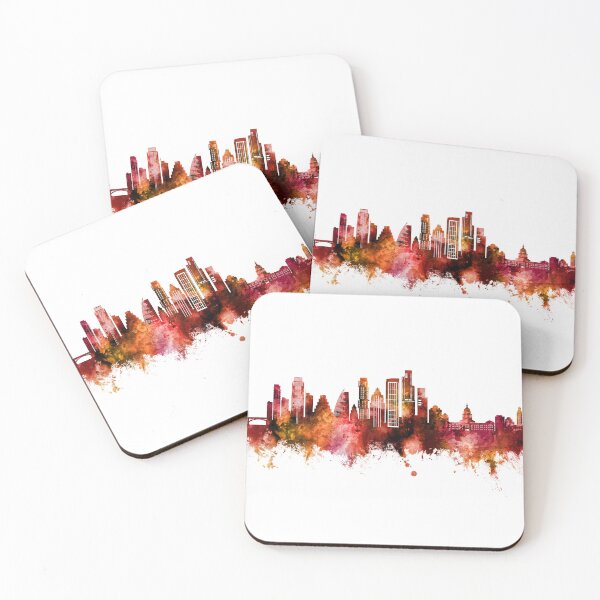 Item preview, Austin Texas Skyline designed and sold by ArtPrints.