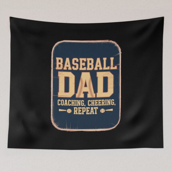 Item preview, Baseball Dad: Coaching, Cheering, Repeat designed and sold by Enea Kelo.
