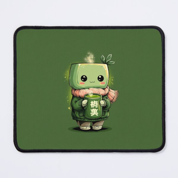 Item preview, Cute Matcha Green Tea Character – Kawaii Tea Lover Illustration designed and sold by Inkora-Art.