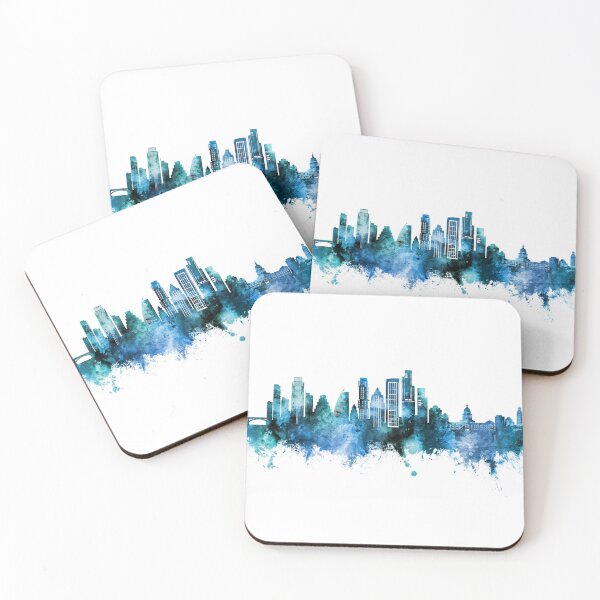 Item preview, Austin Texas Skyline designed and sold by ArtPrints.