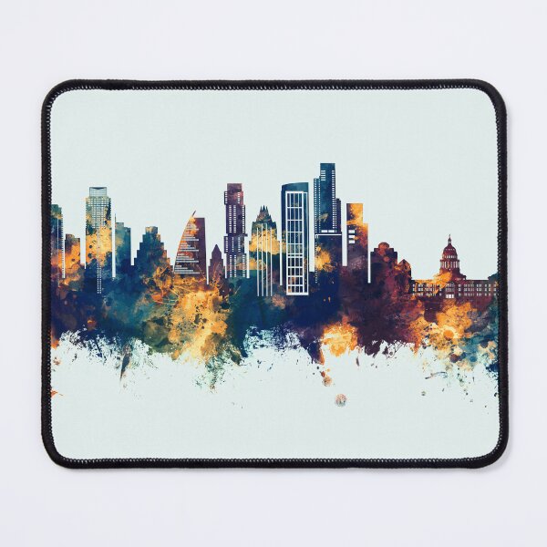 Item preview, Austin Texas Skyline designed and sold by ArtPrints.