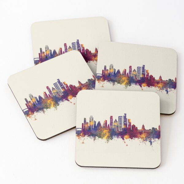 Item preview, Austin Texas Skyline designed and sold by ArtPrints.