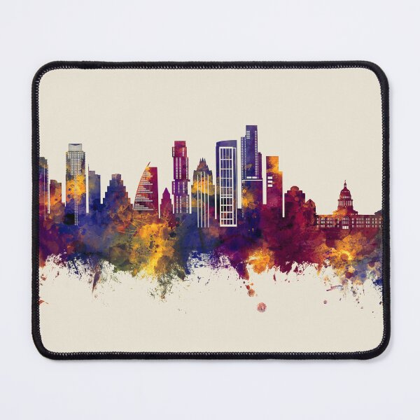 Item preview, Austin Texas Skyline designed and sold by ArtPrints.