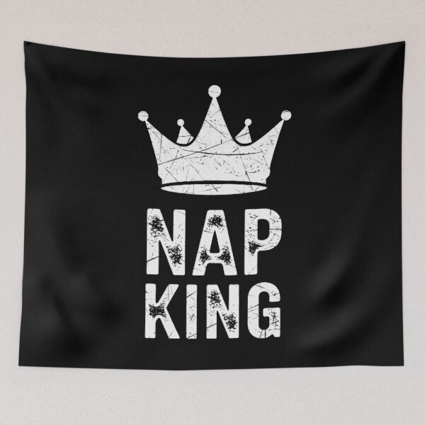 Item preview, Distressed Nap King with Crown designed and sold by By:MarcinK.