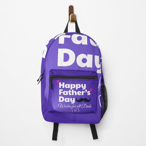 Item preview, Happy Fathers Day Greeting Title on Violet Background designed and sold by jayson salvador.