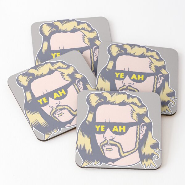 Item preview, Retro Mullet Man Yeah Sunglasses Vibes designed and sold by TiffanyGrogan.