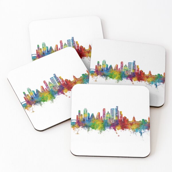 Item preview, Austin Texas Skyline designed and sold by ArtPrints.