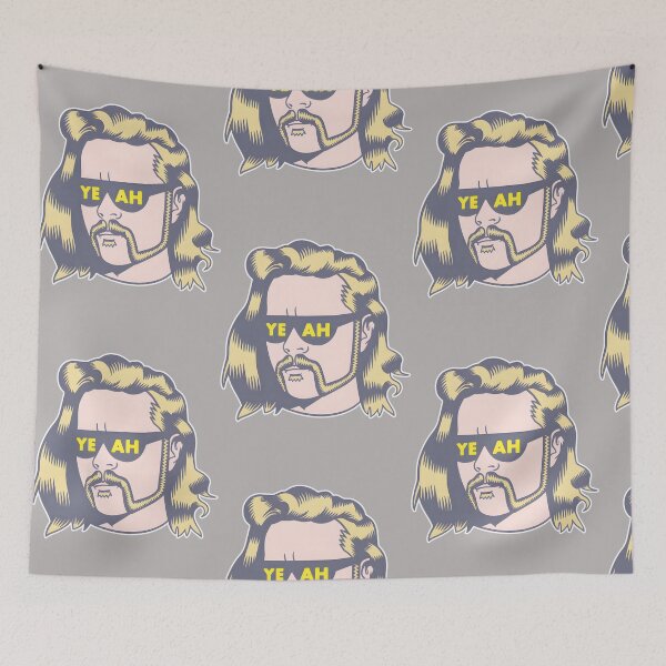 Item preview, Retro Mullet Man Yeah Sunglasses Vibes designed and sold by TiffanyGrogan.