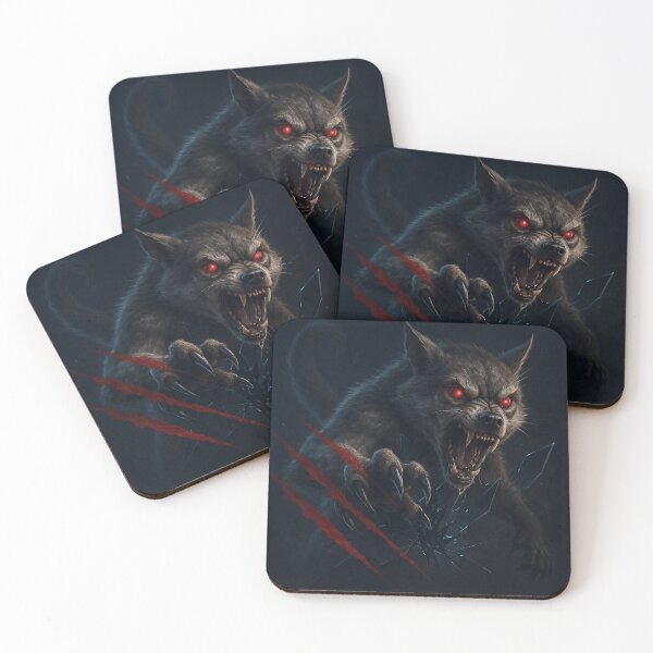 Item preview, The Wolfpack - Wolf Attack  designed and sold by CleverCulture.