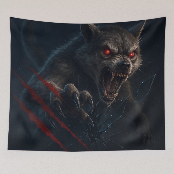 Item preview, The Wolfpack - Wolf Attack  designed and sold by CleverCulture.