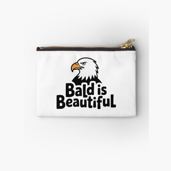 Item preview, Bald Is Beautiful! Cute Bald Eagle Pun designed and sold by PMCreative.