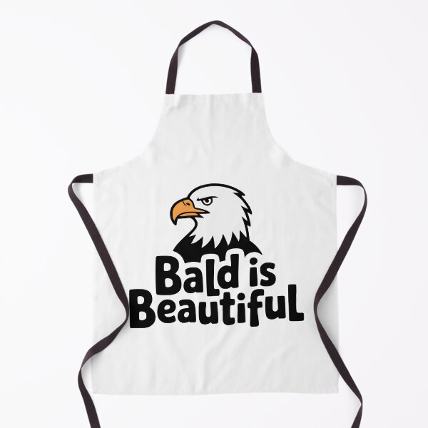 Item preview, Bald Is Beautiful! Cute Bald Eagle Pun designed and sold by PMCreative.