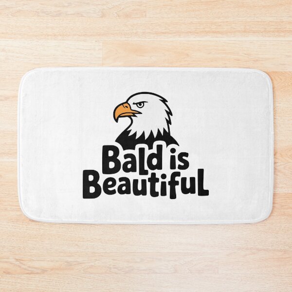 Item preview, Bald Is Beautiful! Cute Bald Eagle Pun designed and sold by PMCreative.