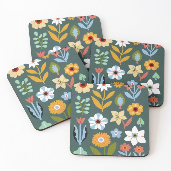 Item preview, Whimsical Watercolor Hoobastank Blooms  designed and sold by Tinafogg.