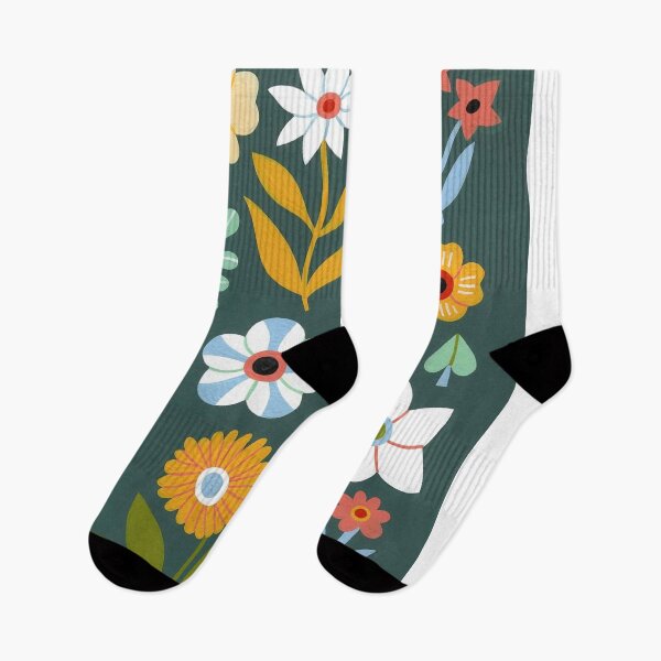 Item preview, Whimsical Watercolor Hoobastank Blooms  designed and sold by Tinafogg.