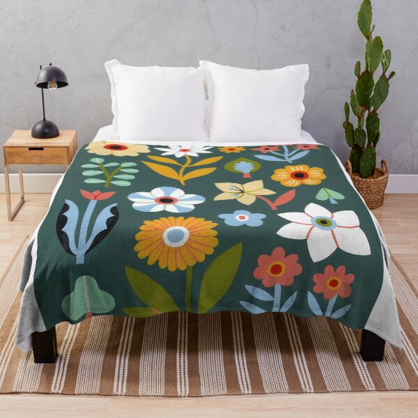 Item preview, Whimsical Watercolor Hoobastank Blooms designed and sold by Tinafogg.