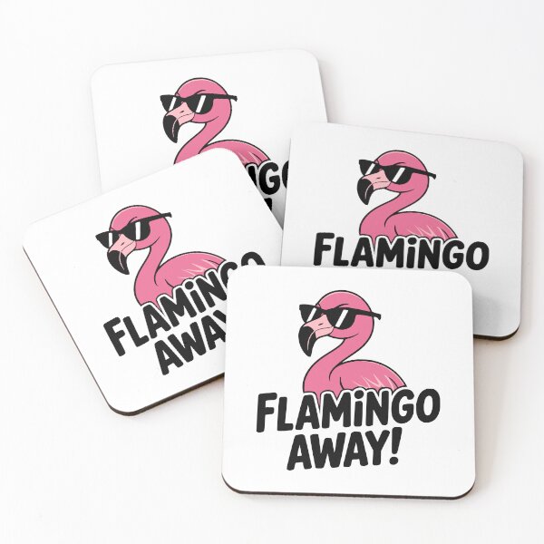 Item preview, Flamingo Away! Cute Flamingo Pun designed and sold by PMCreative.