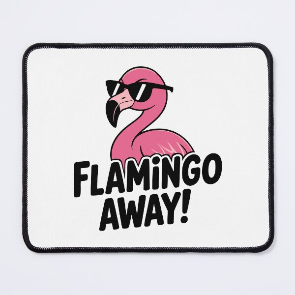 Item preview, Flamingo Away! Cute Flamingo Pun designed and sold by PMCreative.