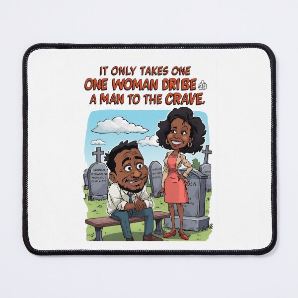 Item preview, One Woman, Many Graves – Funny Cartoon Satire designed and sold by RAKO13.