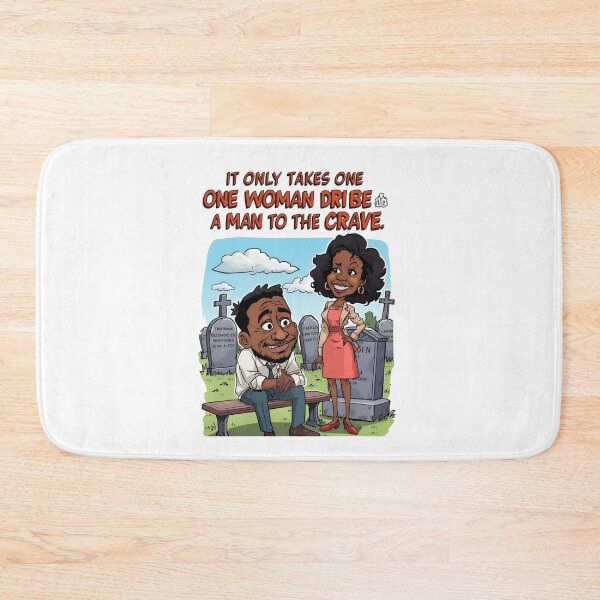 Item preview, One Woman, Many Graves – Funny Cartoon Satire designed and sold by RAKO13.