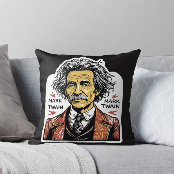 Item preview, Mark Twain portrait designed and sold by Filologica.