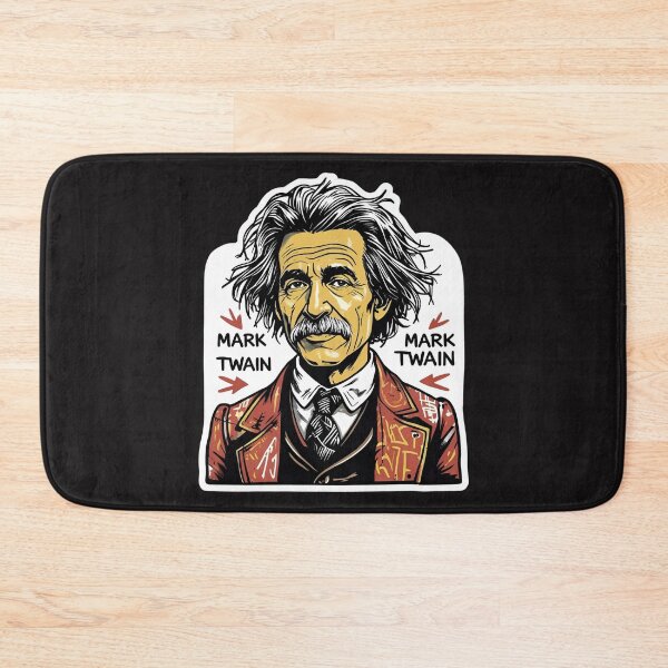 Item preview, Mark Twain portrait designed and sold by Filologica.
