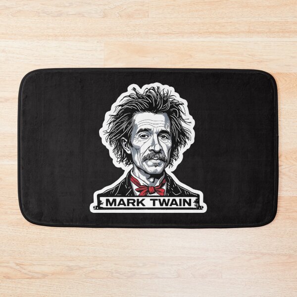 Item preview, Mark Twain portrait designed and sold by Filologica.