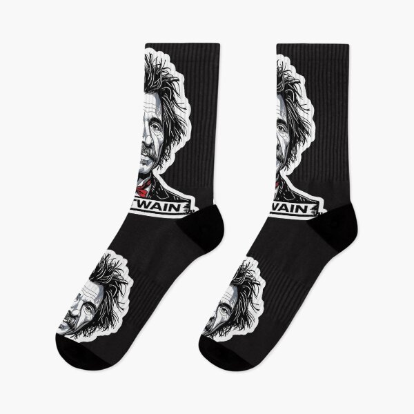 Item preview, Mark Twain portrait designed and sold by Filologica.