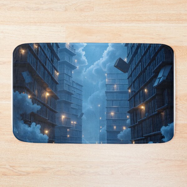 Item preview, The Infinite Library of Dreams designed and sold by oanaunciuleanu.