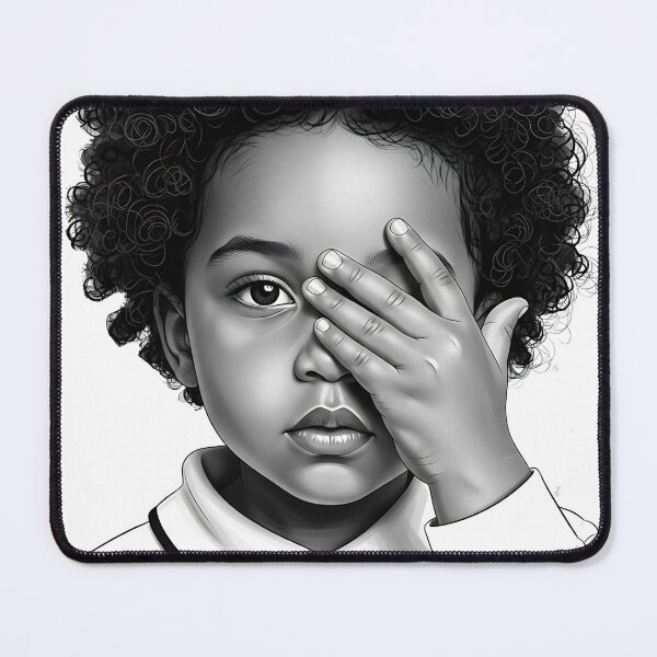 Item preview, Child's Curious Peek designed and sold by misbahsiro.