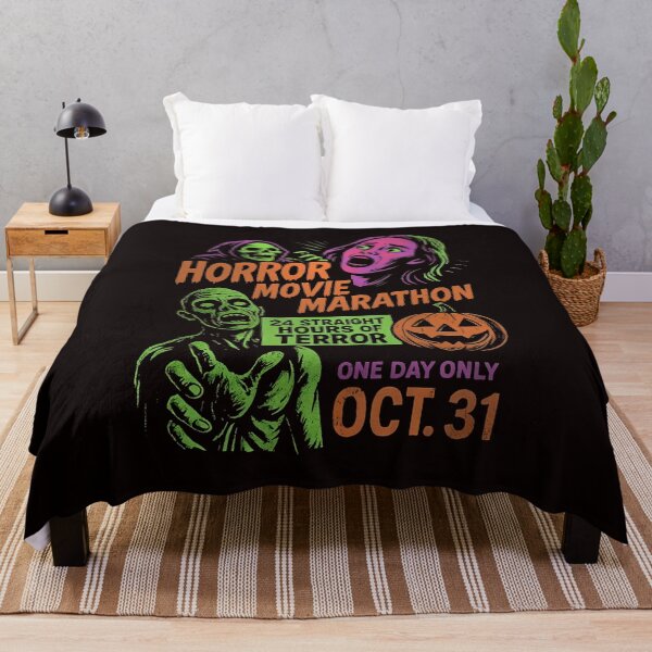 Item preview, Halloween Horror Movie Marathon Men's T-shirt designed and sold by AdrianMakeArts.