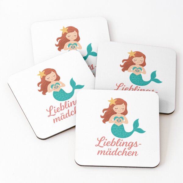 Item preview, Favorite Girl – Mermaid with Heart | Glittering Scales Illustration designed and sold by Lieblingsmädchen.
