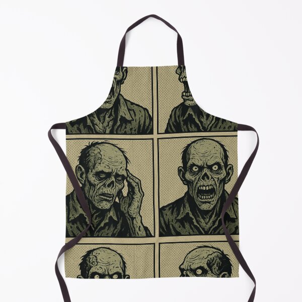 Item preview, Zombie Comic Strip – Horror Illustration designed and sold by Zenvo.