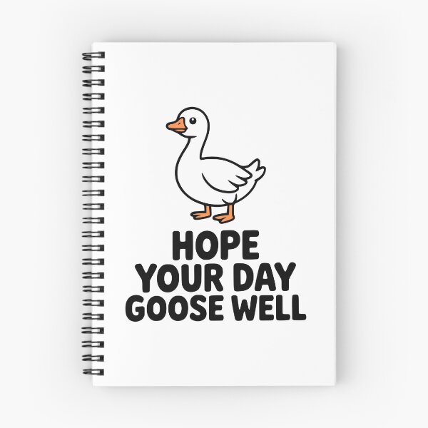 Item preview, Hope Your Day Goose Well! Cute Goose Pun designed and sold by PMCreative.