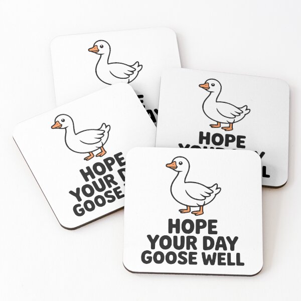 Item preview, Hope Your Day Goose Well! Cute Goose Pun designed and sold by PMCreative.