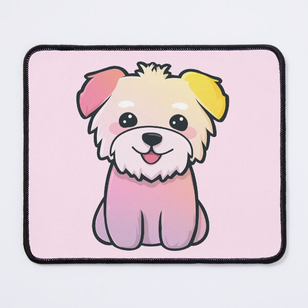 Item preview, Kawaii Rainbow Puppy – Cute Colorful Cartoon Dog Illustration designed and sold by Clawffirmations.