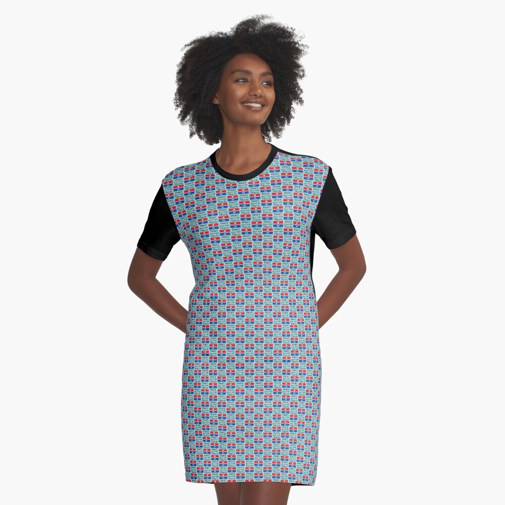 Item preview, Graphic T-Shirt Dress designed and sold by ODDshapedCHNNL.